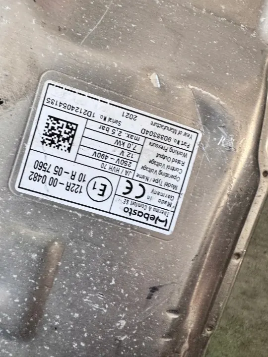 Chauffage batterie Jeep Wrangler JL 2.0T 4xe OEM 68443445AB image 4