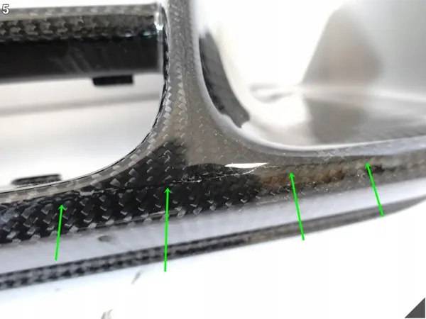 Audi R8 4S0 II bakdiffusor OEM 4S0807521D image 6