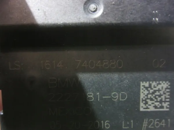 Module Commande Pompe Carburant BMW OEM 16149494391 image 7