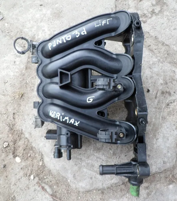 Coletor de admissão 1.1 1.2 Fiat Punto 2 Panda Lancia Ypsilon 55195953 image 2