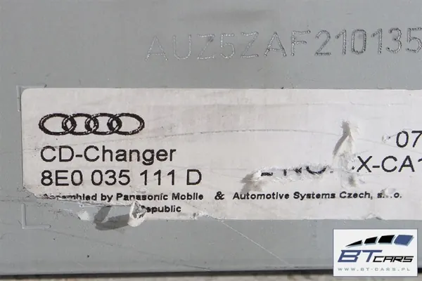Audi CD-vaihtaja OEM bt-cars-14887 A3 A4 TT:lle image 10