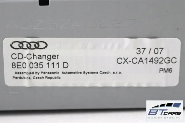 Audi CD-vaihtaja OEM bt-cars-14887 A3 A4 TT:lle image 6