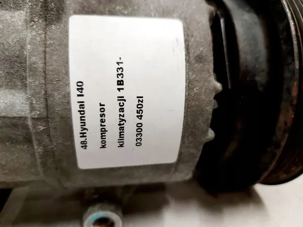 Compressor de ar condicionado Hyundai I40 1.7 CRDI OEM 1B331-03300 image 6