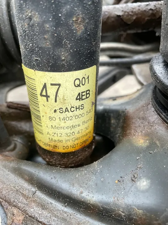 Mercedes E W212 12-16 Rear Suspension Beam 2123505410 image 5