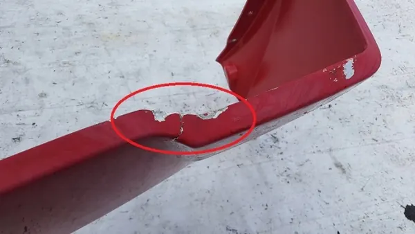 Spoiler superior direito DAF XF 106 Euro 6 - Peça OEM image 3
