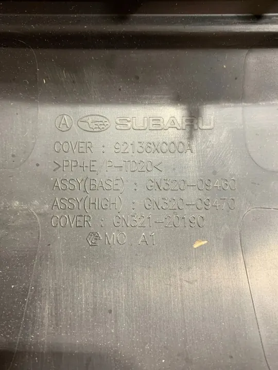 Console centrale Subaru Ascent OEM 92136XC00A image 7