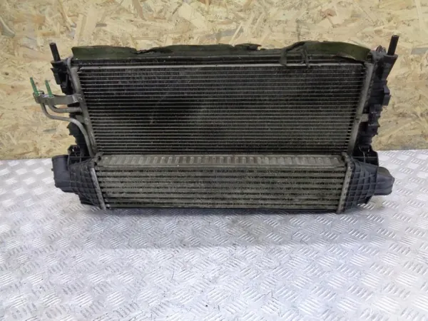 Kit Refroidissement Ford OE OEM CHŁODNICA WODY KLIMY INTERCOOLER WENTYLATOR KPL image 2