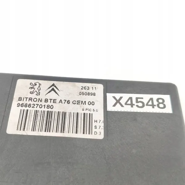 Módulo control techo OEM 9666270180 para Peugeot 207 CC image 4