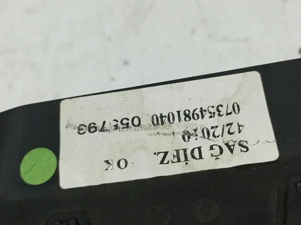 Conjunto de Grelhas de Ventilação Fiat Doblo II (2009-) OEM 07354981040 image 2