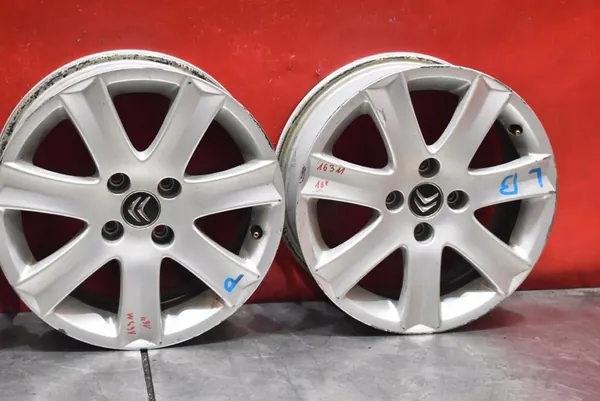 Conjunto de Rodas de Alumínio CITROEN 6.0" x 16" 4x108 image 3