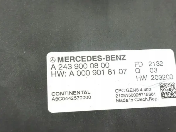 Mercedes versnellingsbak module OEM A2439000800 image 6