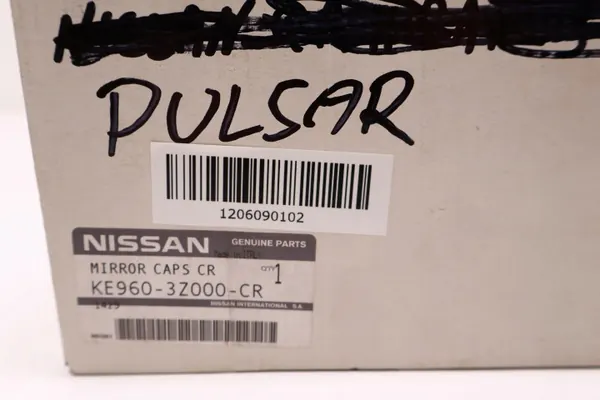 Cubierta de espejo Nissan Pulsar OEM KE960-3Z000-CR image 10
