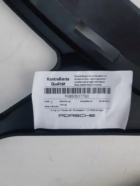 PORSCHE CAYENNE 92A 2014-2017 SUPORTE DO PARA-CHOQUE DIANTEIRO image 3