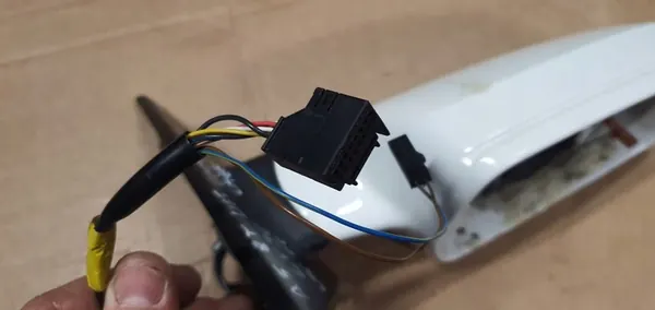 Oikeanpuoleinen Peilien Kotelo Audi A3 8P LIFT 08-12 OEM 8F0857528 image 6