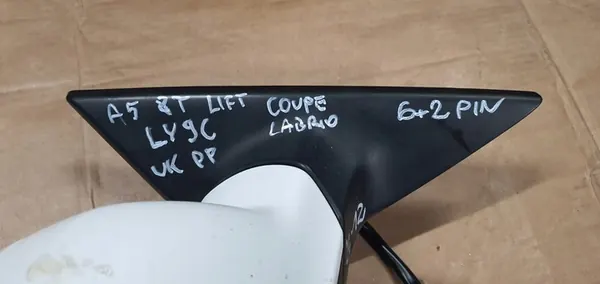 Oikeanpuoleinen Peilien Kotelo Audi A3 8P LIFT 08-12 OEM 8F0857528 image 8