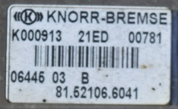 OEM 81.52106.6041 Remklepmodule voor MAN TGA/TGX voor image 5