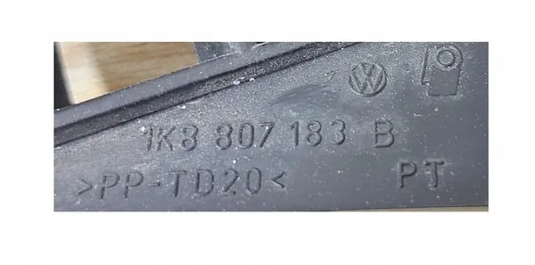 SCIROCCO Scivolo di montaggio paraurti sinistro anteriore 1K8807183B image 2