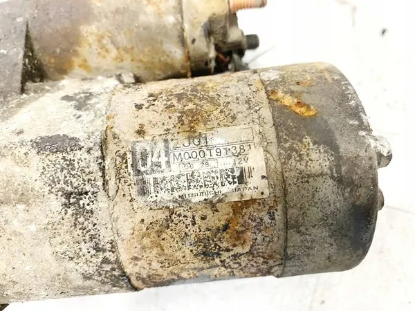 Motor de arranque Mazda 3 2003 1.6L m000t91381 image 3