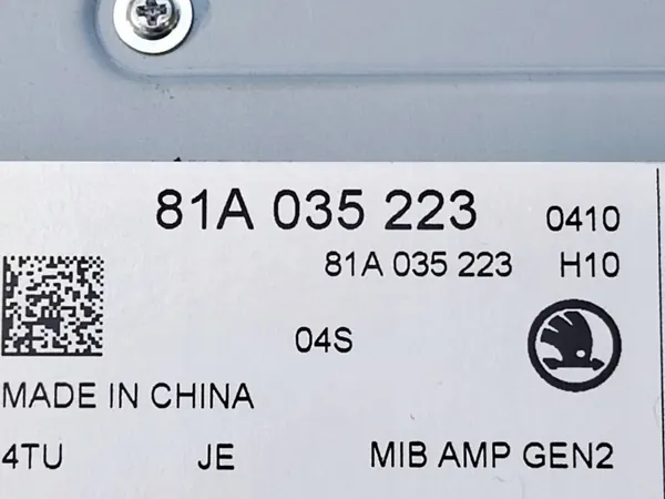 Module amplificateur radio OEM 81A03522347 pour Skoda Superb III image 6