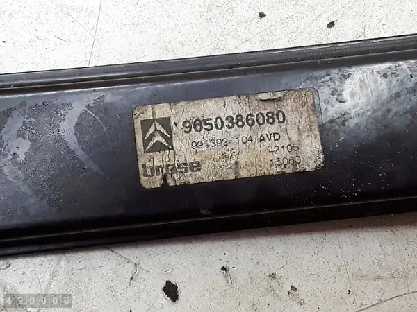 Régulateur de vitre Citroen C6 OEM 9650386080 9663077780 image 4