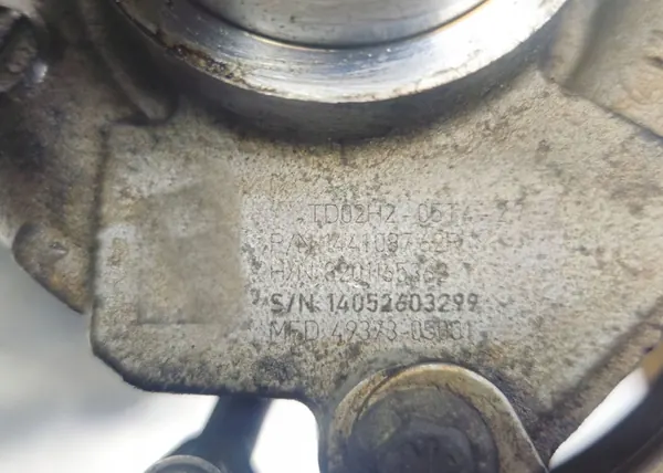 Turbocompresor TD02H2-05T4-27 NISSAN 1.2 DIG-T image 5