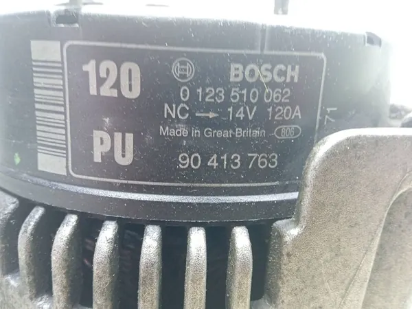 Vaihtovirtageneraattori Opel Vectra 2.0 L OE 90413763 image 7