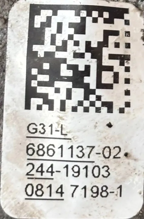 BMW 5 G30 G31 Snodo Braccio di Sospensione 6861137 image 3