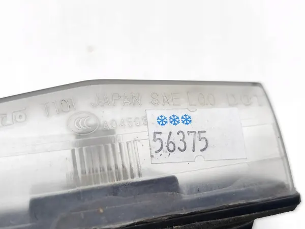 Luz de matrícula traseira Toyota Prius OEM A045053 image 7