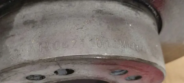 OEM 1404211012 etujarrutuslevyt Mercedes W140:lle image 5