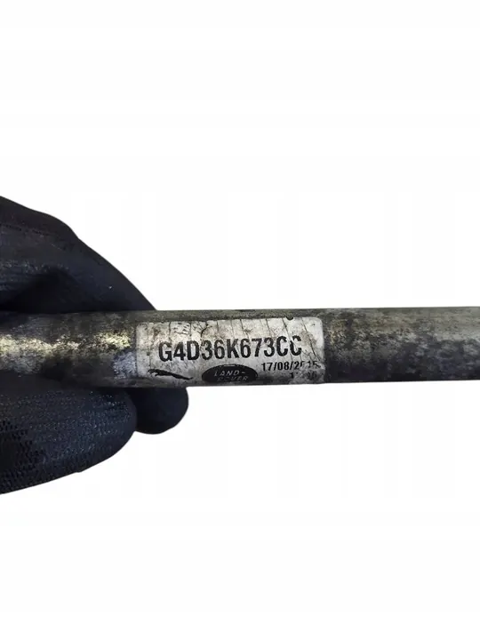 Jaguar XF II X260 2016 Tuyau d'huile Turbo OEM image 3