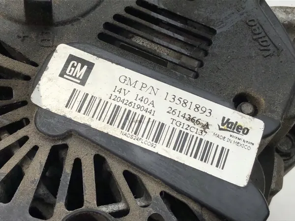 ALTERNATOR CHEVROLET CRUZE 1.4 101KM image 4