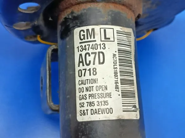 Opel Astra J Fram Vänster Stötdämpare OEM 13474013 image 4