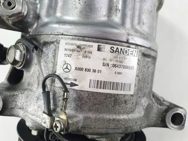 Compresor A/C Mercedes Clase C W205 2015 2.2 CDI A0008303801 image 2