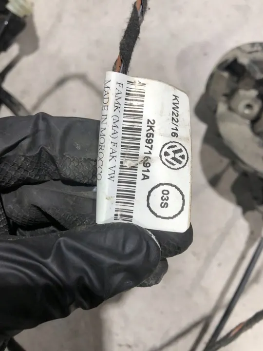 Schiebetürschloss Volkswagen Caddy 2K5843653D image 4