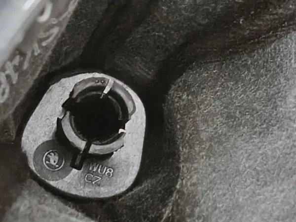 DSG Schaltknauf Leder OEM 17373859549 Skoda Octavia III image 8