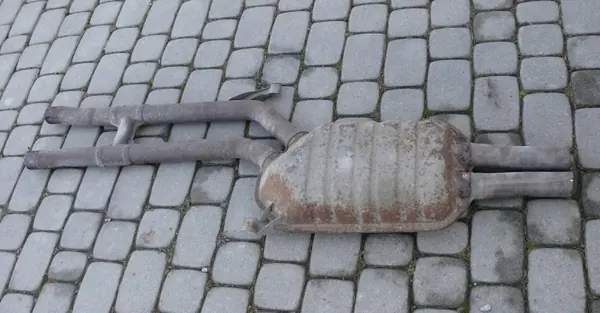 Silencieux central Audi A8 D2 3.3 TDI OEM 4D0253411A image 6