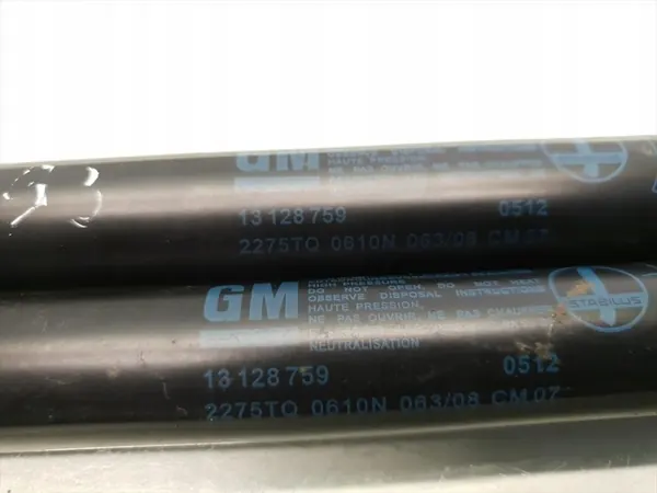 Vauxhall Zafira Takaluukun Iskunvaimennin 2008 MPV 4/5dr OEM 13128759 image 5