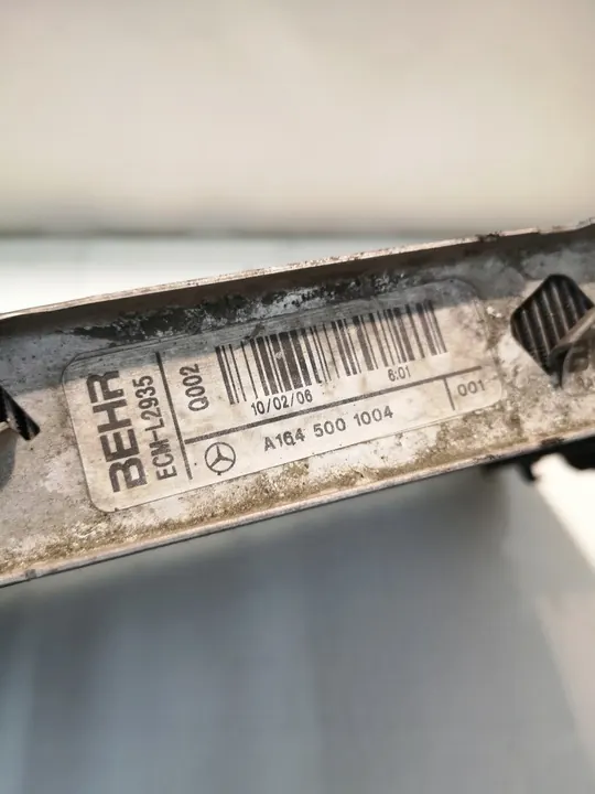 MERCEDES ML GL W164 X164 Waterkoeler A1645001004 image 3