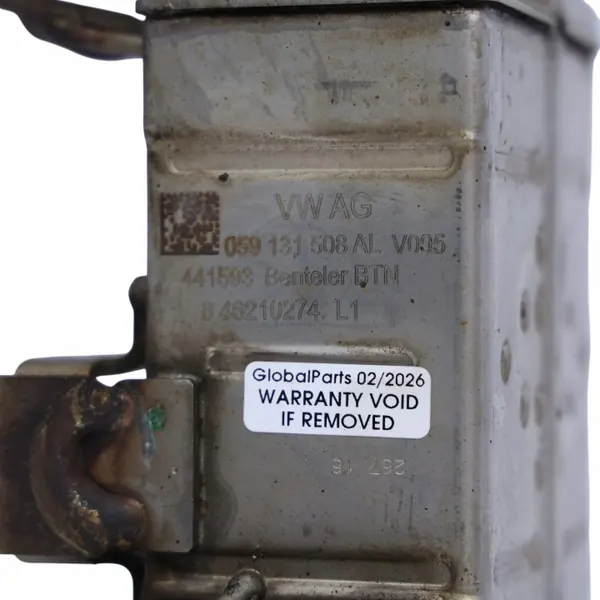 Refroidisseur EGR Audi A6 C8 3.0 Diesel OEM 059131508AL image 6