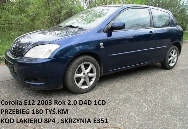 Compressore aria condizionata TOYOTA COROLLA E12 VERSO image 10