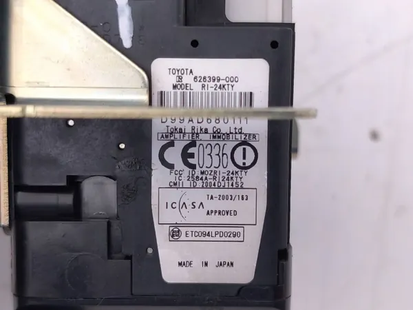 Interruptor de Ignição Toyota OEM 626399000 - Usado image 7