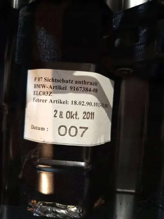 Store de coffre BMW 5 GT F07 OEM 280K02011 image 4
