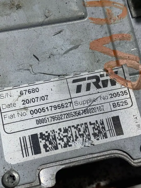 Fiat OE 00051795527 Colonne de direction image 4