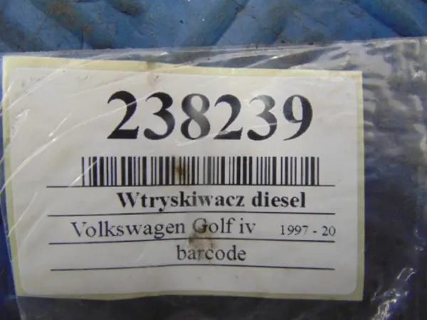 VW Golf IV 1.9 Diesel-injectorset OEM 0414720213 image 7
