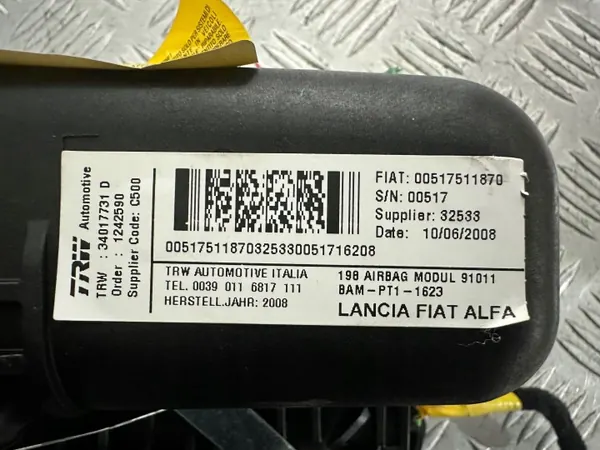 OEM 00517511870 Airbag Passager Lancia Delta III image 4