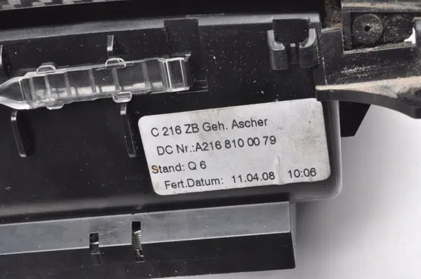 Cinzeiro Mercedes OEM A2168100079 - Peça usada image 4
