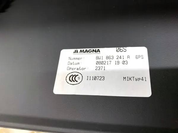 Consola central OEM 8W1863241A para Audi A5 F5 Hatchback image 5