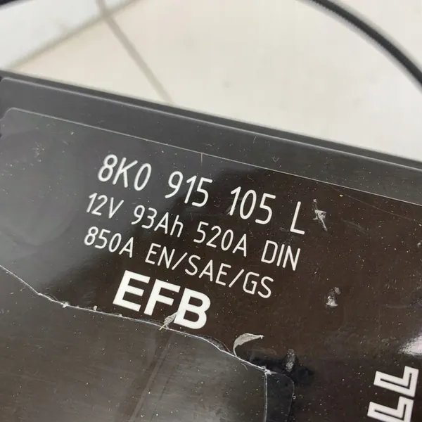 Audi A5 A4 2.0 TFSI Accu 93Ah OEM 8K0915105L image 6