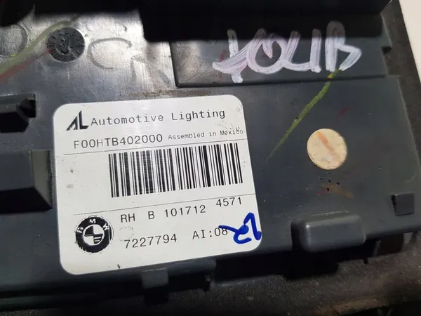 Lámpara Trasera Derecha para BMW X5 E70 7227794 image 8