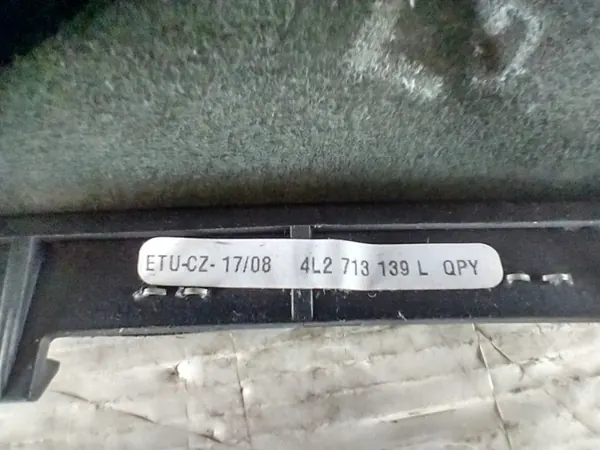 Audi Q7 4L I Automat Växelspak OEM 4L2713139L image 10